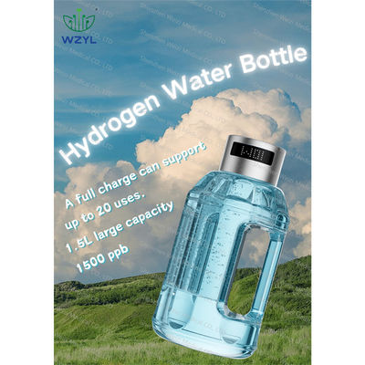 قیمت خوب بطری آب هیدروژن H2 قابل شارژ قابل حمل SPE 1.5L ظرفیت بزرگ آنلاین