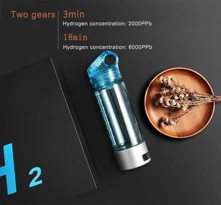 Good price محبوب قابل حمل Swift H2O بوتل آیونیزر Dupont SPE غشا هیدروژن غنی از آب مولد الکترولیز 325ml 2000ppb آنلاین